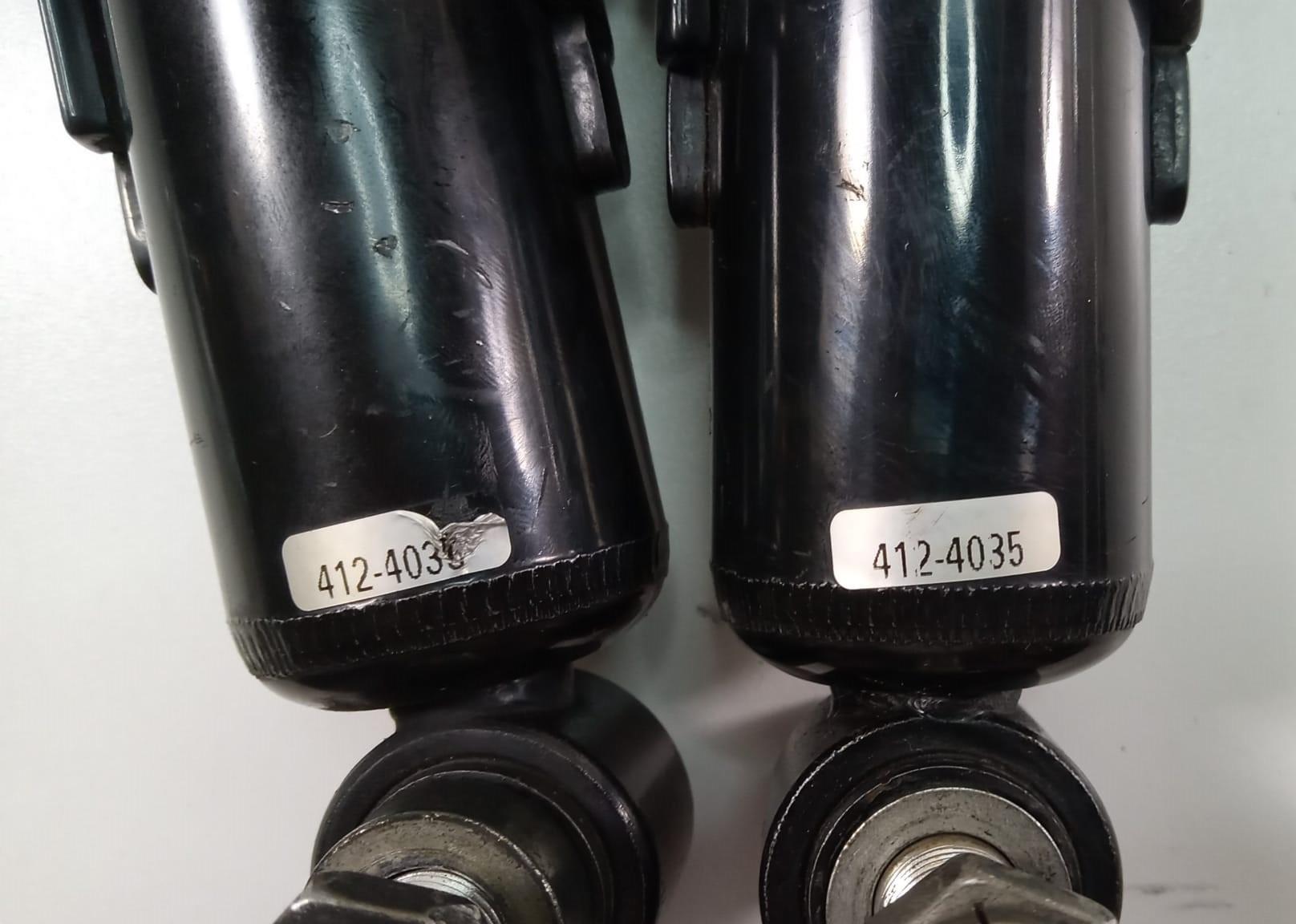 2003 Harley Dyna 100TH FXDL Low Rider Dual Spring Progressive Burley 14" Shocks {{ shop.shopifyCountryName }} - Mototech271