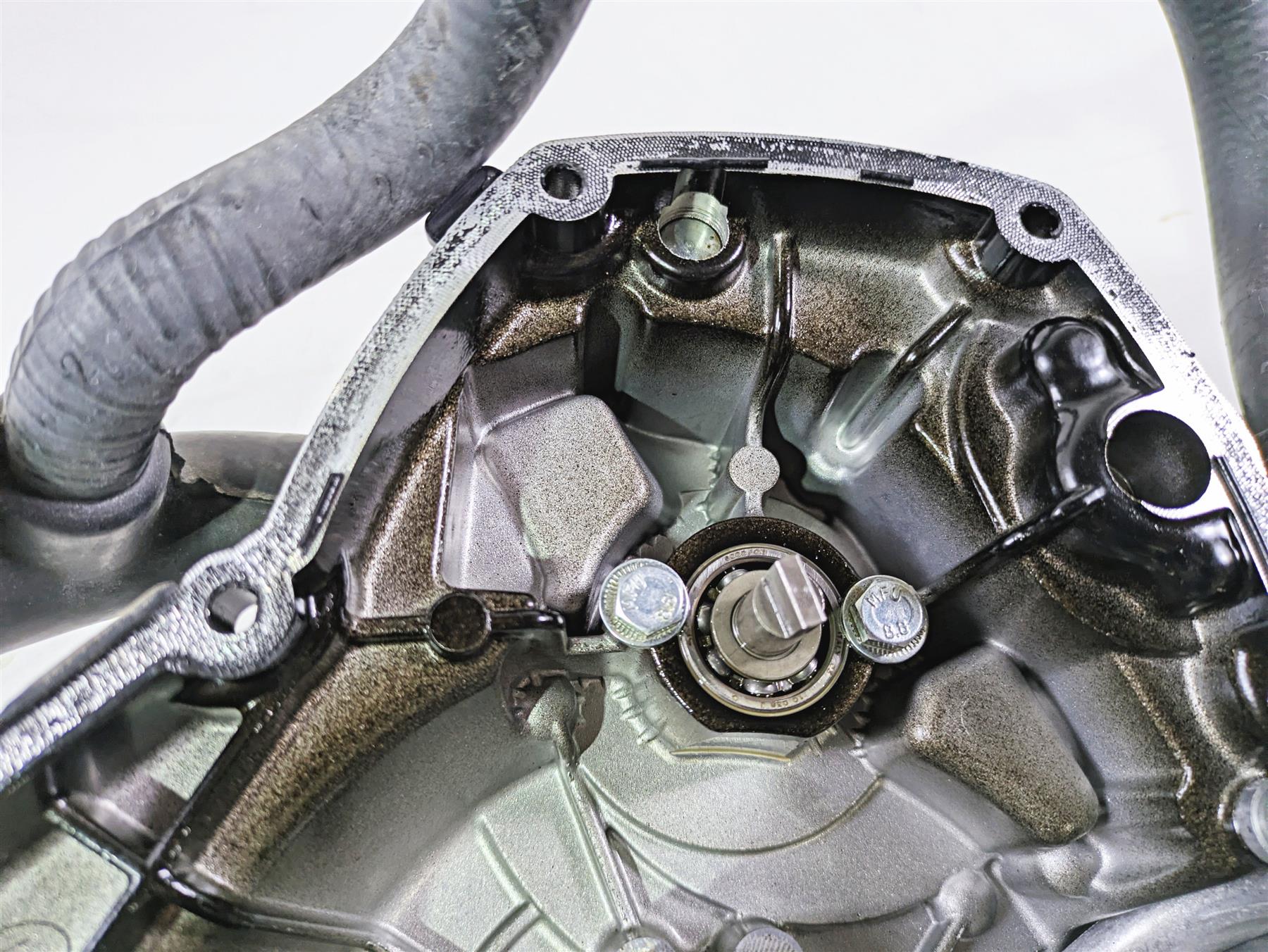 2012 Ducati Streetfighter 848 Engine Stator Water Pump Cover Set 24220882BC {{ shop.shopifyCountryName }} - Mototech271
