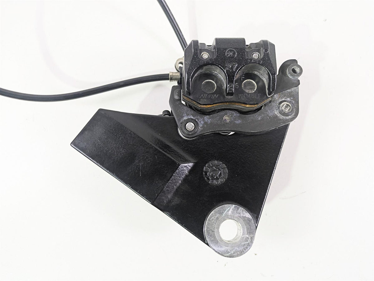 2013 Triumph Bonneville Nissin Rear Brake Caliper & Bracket T2020239 {{ shop.shopifyCountryName }} - Mototech271