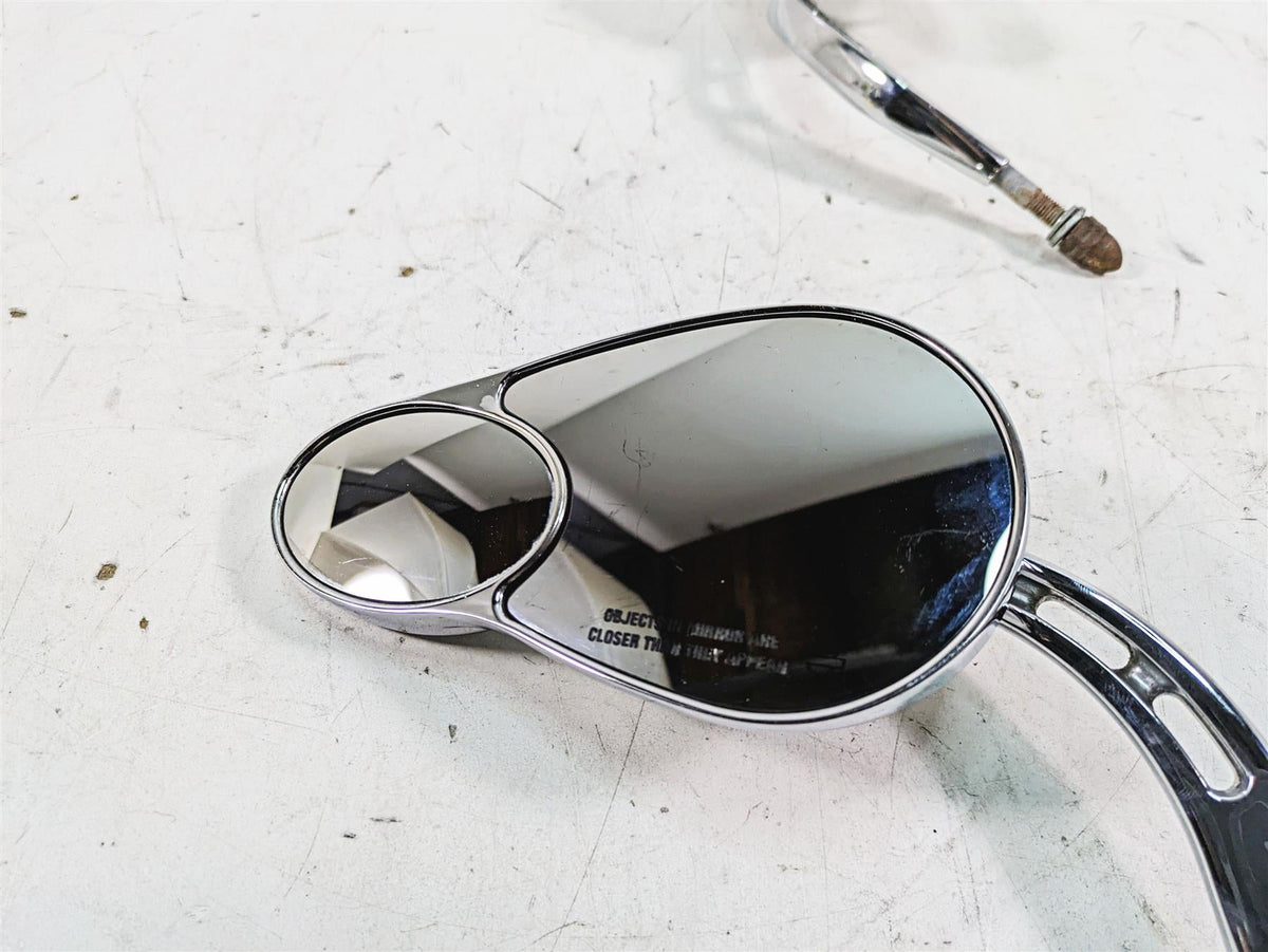 2009 Harley Touring FLHTCU Electra Glide Rear View Split Vision Mirrors 92190-06 {{ shop.shopifyCountryName }} - Mototech271