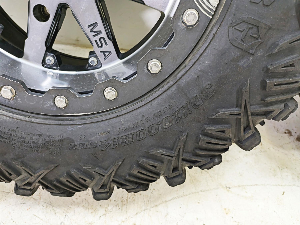 2021 Polaris RZR1000 XP Premium Msa 14x7 Wheels & Pro Armor Tires Set M21-04737 {{ shop.shopifyCountryName }} - Mototech271