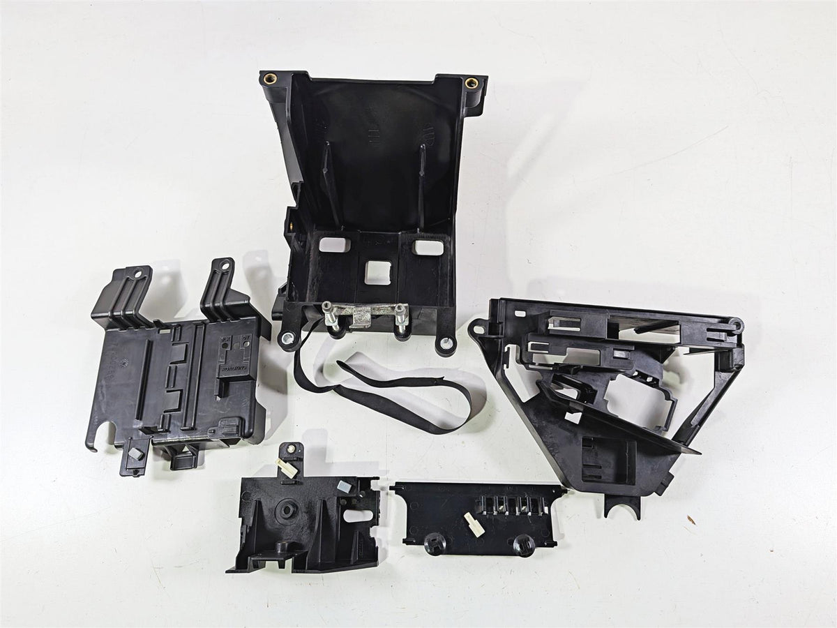 2015 Harley Touring FLTRUSE CVO Road Glide Battery Tray Electrical Holder Set 66000010A-Mototech271