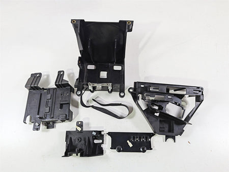 2015 Harley Touring FLTRUSE CVO Road Glide Battery Tray Electrical Holder Set 66000010A-Mototech271