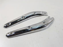 Load image into Gallery viewer, 2011 Triumph America Rear Chrome Fender Support Struts Braces T2305620 T2305621
