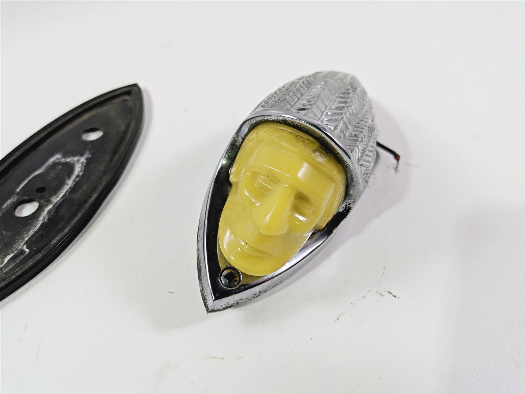 2002 Indian Spirit Deluxe Front Fender Headdress Light Lamp 66-037 {{ shop.shopifyCountryName }} - Mototech271