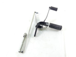2010 Harley FXDF Dyna Fat Bob Front Left Oem Forward Footpeg & Shifter 33693-03 | Mototech271