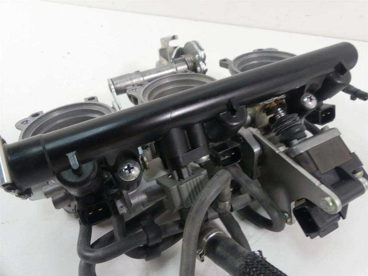 2013 Triumph Street Triple 675R Keihin Throttle Body Fuel Injectors T1241675 {{ shop.shopifyCountryName }} - Mototech271
