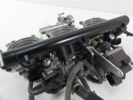 2013 Triumph Street Triple 675R Keihin Throttle Body Fuel Injectors T1241675 {{ shop.shopifyCountryName }} - Mototech271