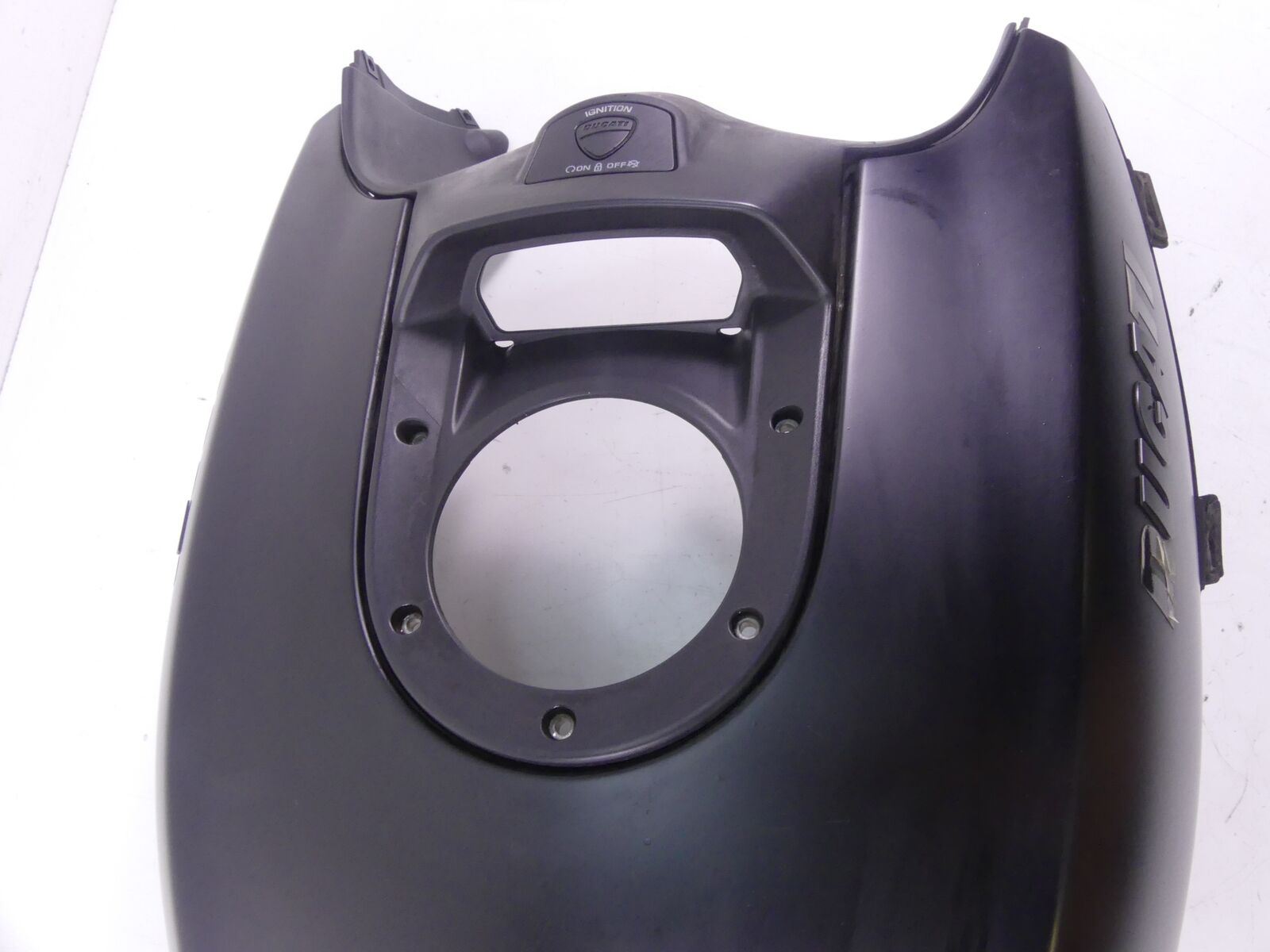 2015 Ducati Diavel Dark Upper Tank & Igniton Switch Cover Set 48013191A 48013072 {{ shop.shopifyCountryName }} - Mototech271