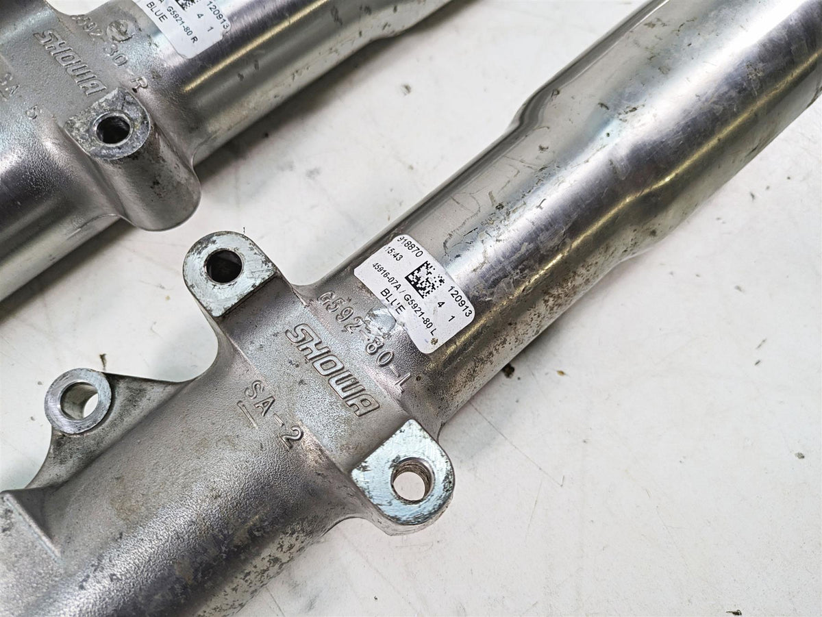 2013 Harley Softail FLSTFB Fat Boy Lo Straight Front Fork Leg Set 45915-08A {{ shop.shopifyCountryName }} - Mototech271