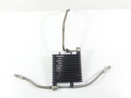 2002 Triumph Bonneville America Oil Cooler Radiator & Line Set T2100283 T2108110 {{ shop.shopifyCountryName }} - Mototech271