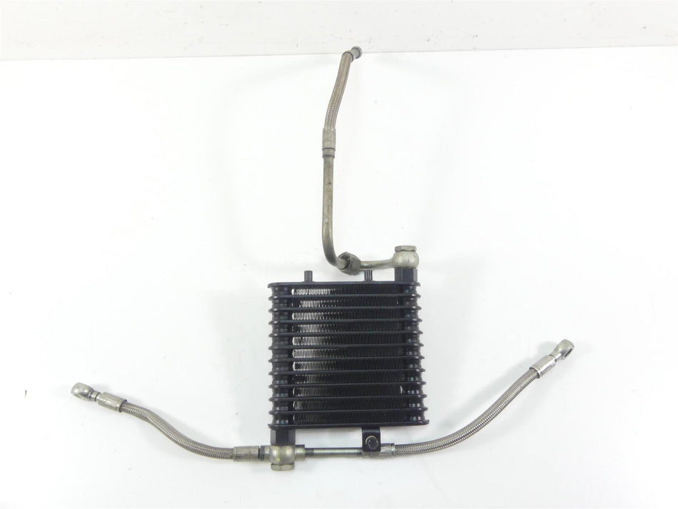 2002 Triumph Bonneville America Oil Cooler Radiator & Line Set T2100283 T2108110 {{ shop.shopifyCountryName }} - Mototech271