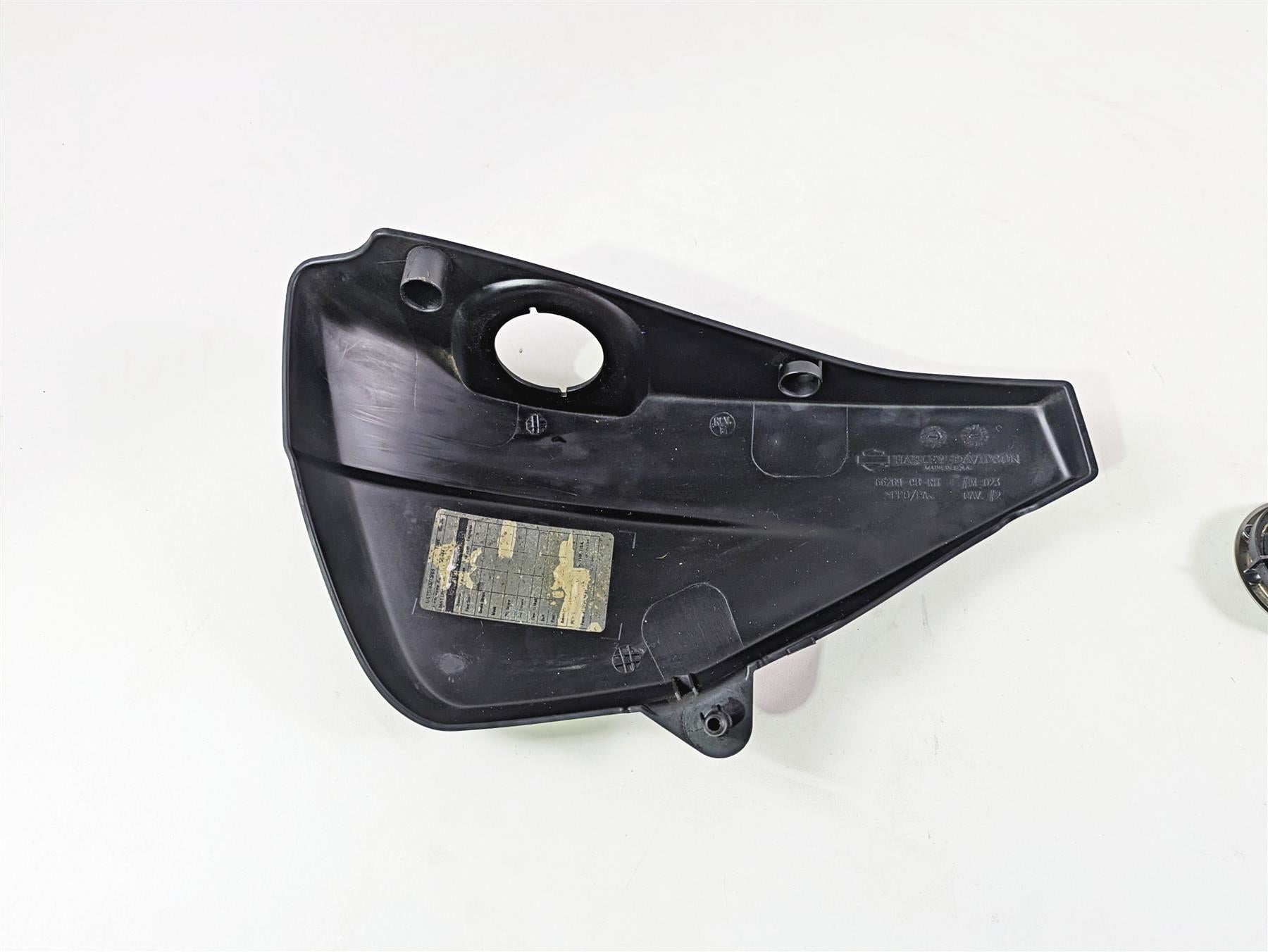 2009 Harley XR1200 Sportster Oil Tank Reservoir Cover Fairing Set 66269-08 {{ shop.shopifyCountryName }} - Mototech271