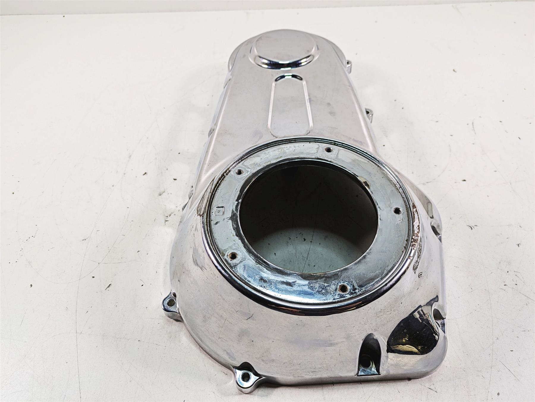 2009 Harley FXCWC Softail Rocker C Outer Primary Drive Clutch Cover 60784-06 {{ shop.shopifyCountryName }} - Mototech271