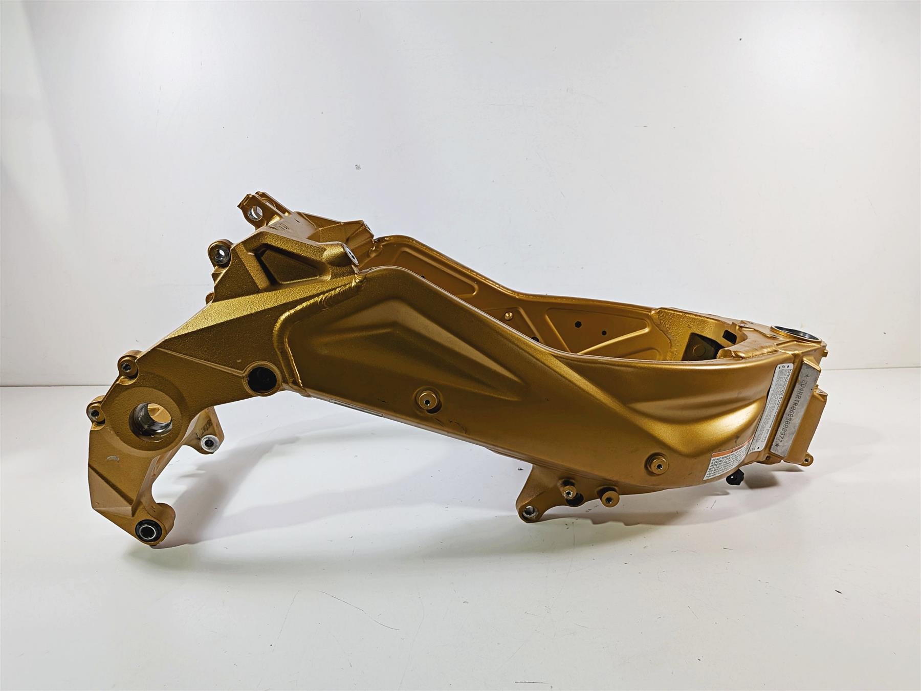 2008 Aprilia RSVR 1000 Factory Straight Main Frame Chassis -GOLD -With Clean Florida Title -AP8184394 {{ shop.shopifyCountryName }} - Mototech271