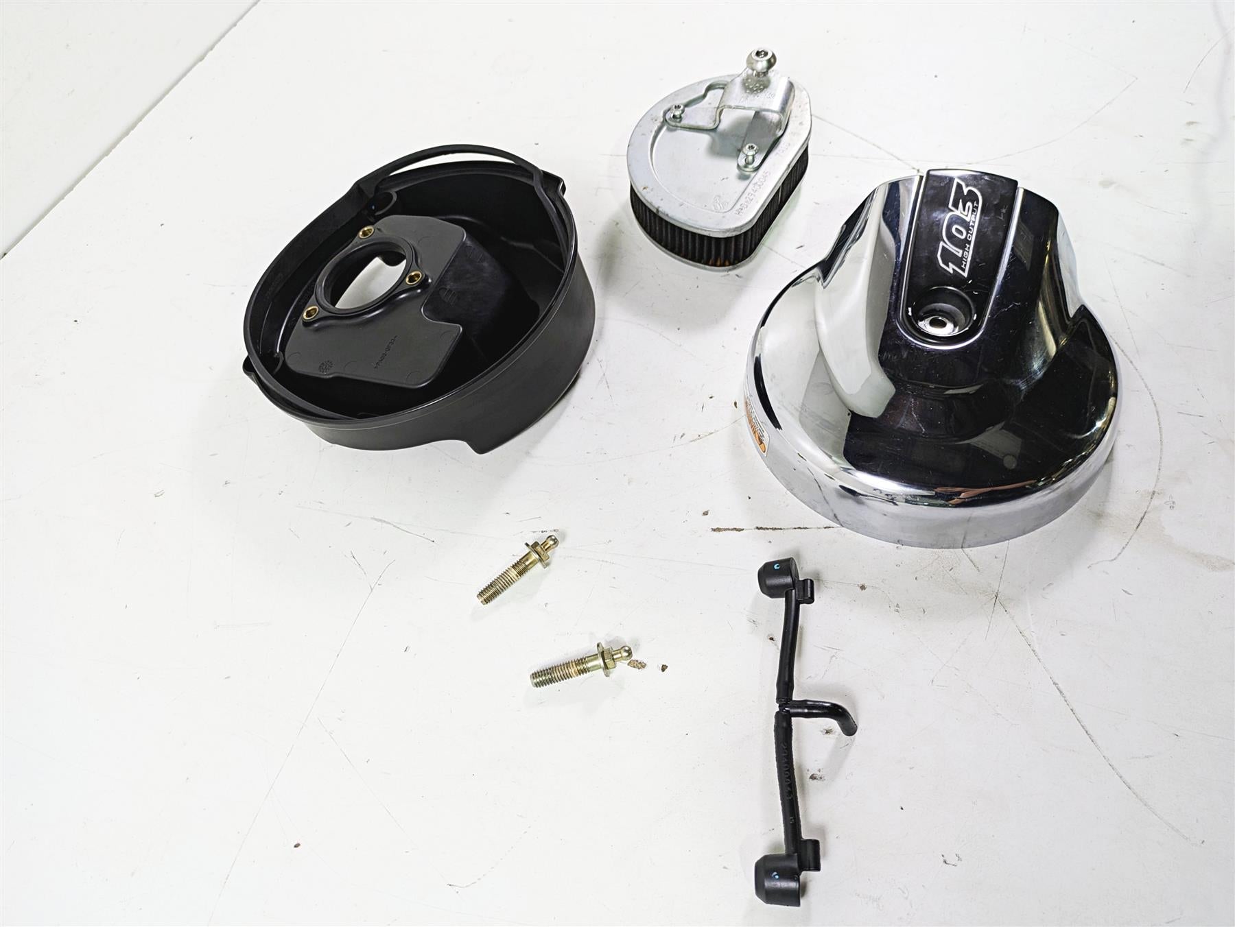 2016 Harley Touring FLTRX Road Glide Air Breather Filter High Output 29400045 {{ shop.shopifyCountryName }} - Mototech271