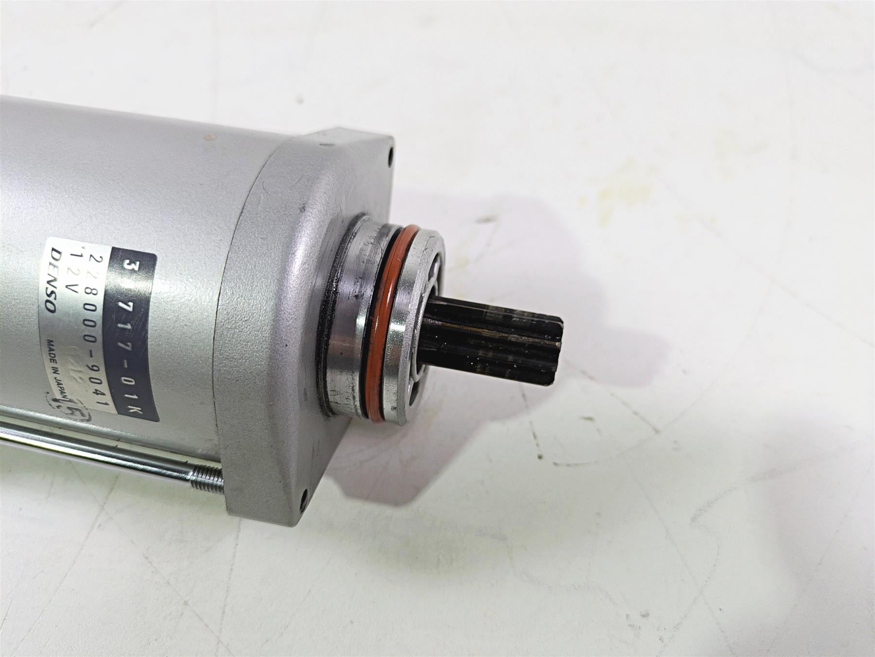 2010 Harley VRSCF Muscle Rod Engine Starter Motor Denso 31717-01K {{ shop.shopifyCountryName }} - Mototech271