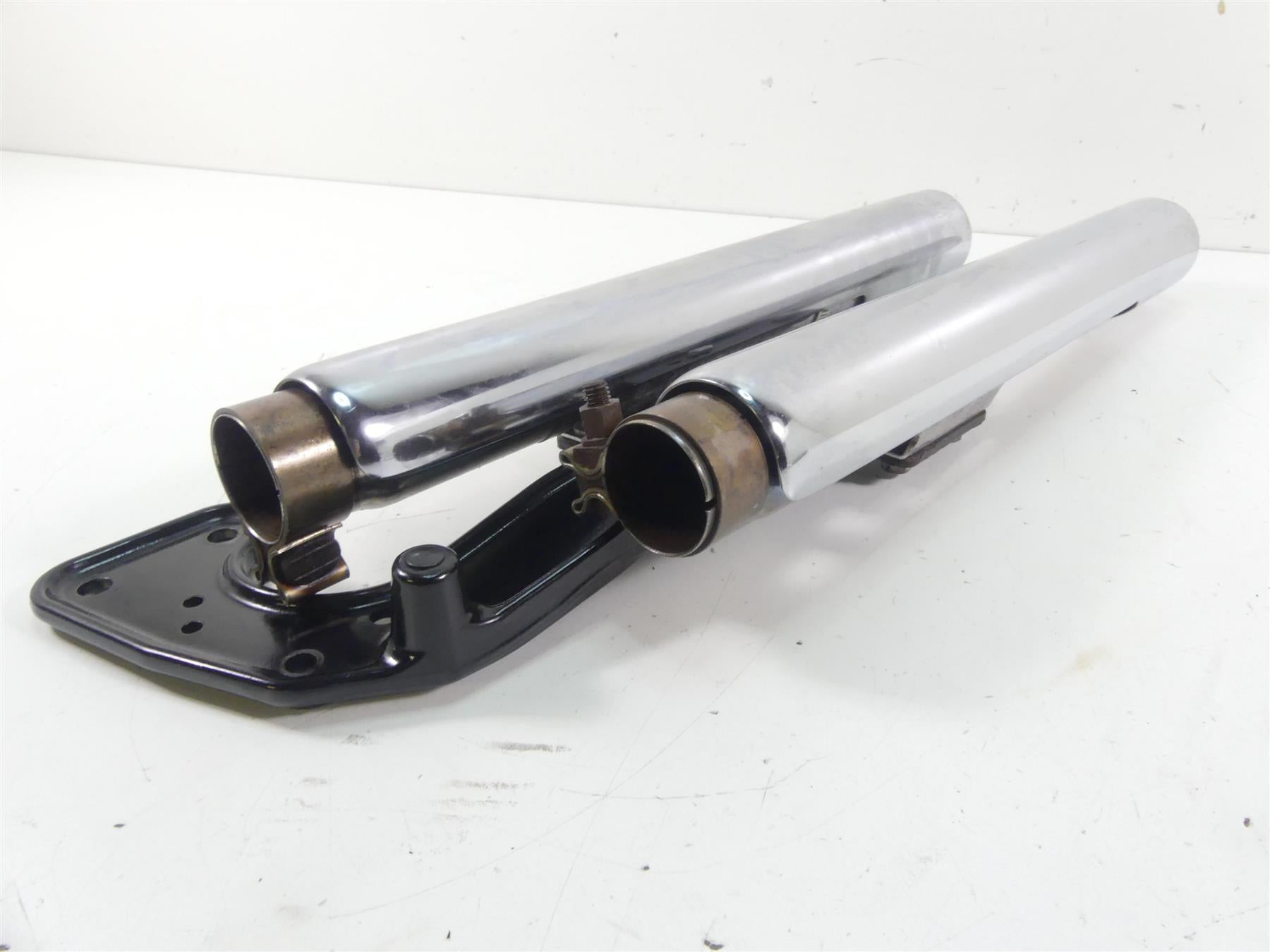 2016 Harley FLS Softail Slim Vance Hines Straightshots HS Slip-On Mufflers 16833 {{ shop.shopifyCountryName }} - Mototech271