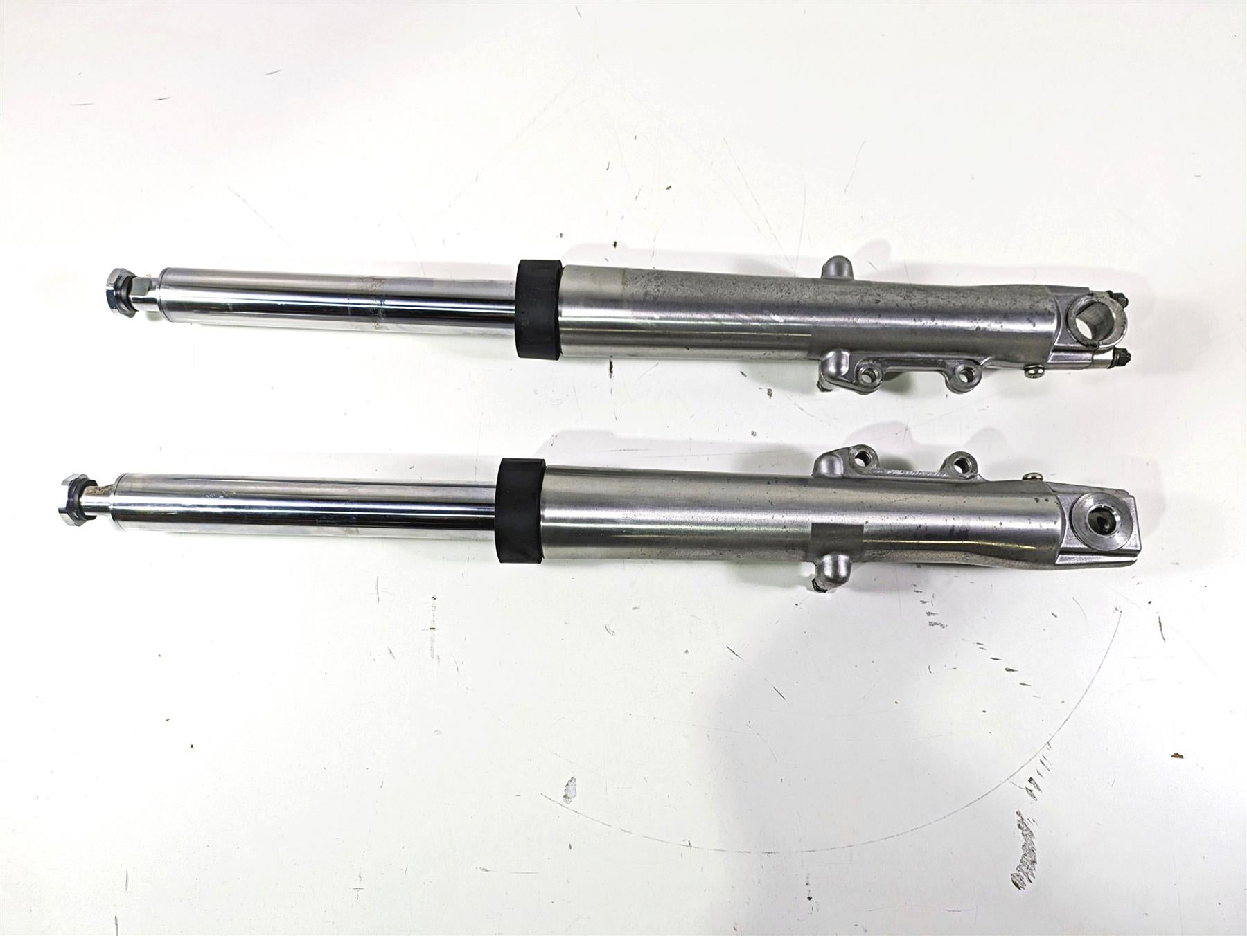 2008 Harley Touring FLHTCU E-Glide 105TH Front Fork Leg Set 41mm 46495-06 {{ shop.shopifyCountryName }} - Mototech271