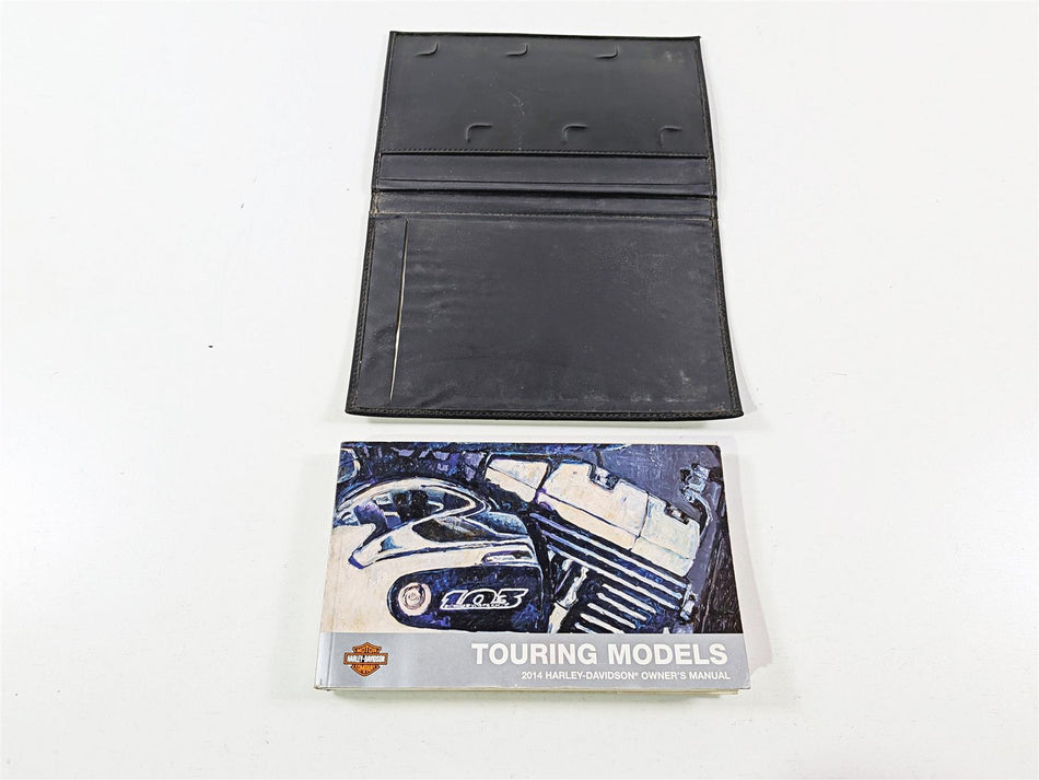 2014 Harley Touring FLHTK Electra Glide Owners Manual Booklet & Bag 99466-14A-Mototech271