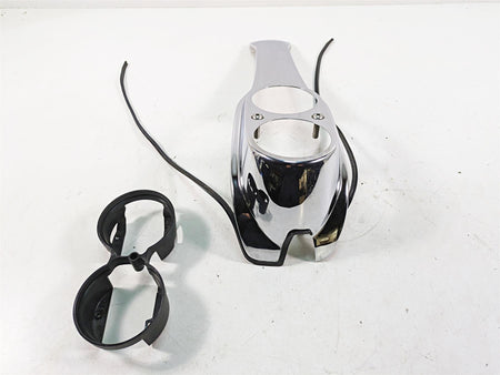 2005 Harley Dyna FXDL Low Rider Fuel Tank Gauges Cover Dash Panel 61695-05 {{ shop.shopifyCountryName }} - Mototech271