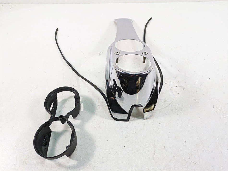 2005 Harley Dyna FXDL Low Rider Fuel Tank Gauges Cover Dash Panel 61695-05 {{ shop.shopifyCountryName }} - Mototech271