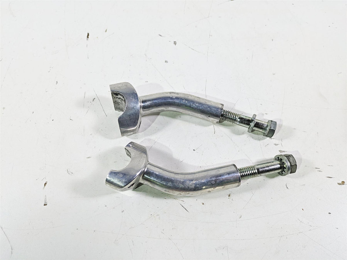2003 Harley Dyna FXDL Low Rider 100TH 4" Pullback Handle Bar Riser Set 56122-77 {{ shop.shopifyCountryName }} - Mototech271