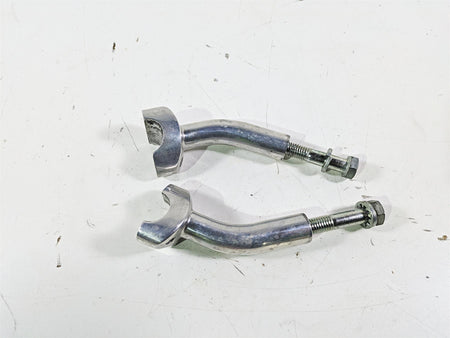 2003 Harley Dyna FXDL Low Rider 100TH 4" Pullback Handle Bar Riser Set 56122-77 {{ shop.shopifyCountryName }} - Mototech271