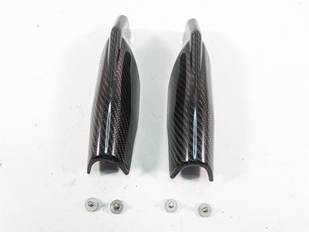 2011 Ducati Hypermotard 1100 Evo SP Front Fork Lower Carbon Guards 46012801E {{ shop.shopifyCountryName }} - Mototech271