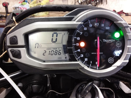 2013 Triumph Tiger 1215 Explorer XC Speedometer Gauges Instrument 21K T2503135 {{ shop.shopifyCountryName }} - Mototech271