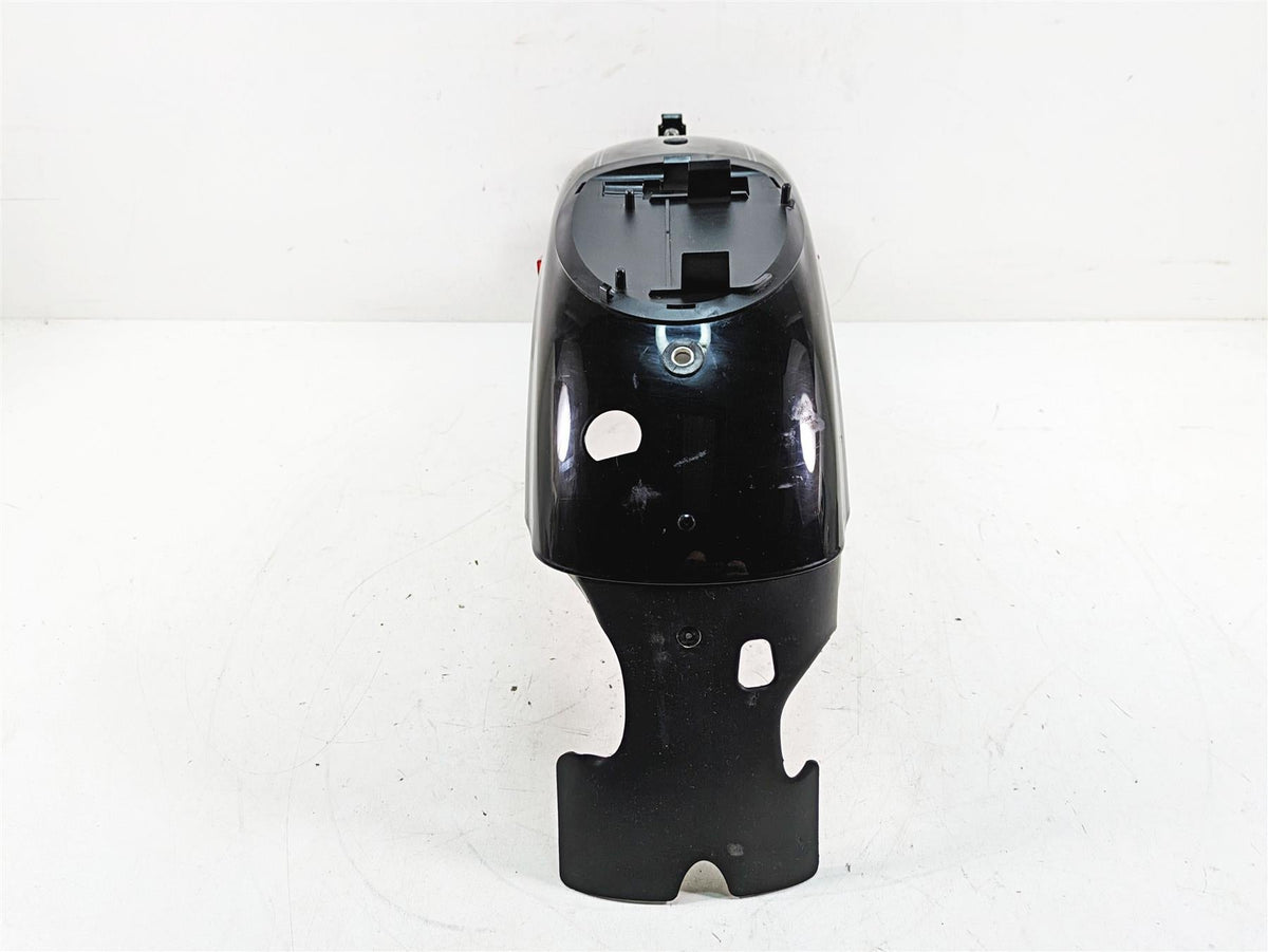 2007 Harley Sportster XL1200 C Rear Fender Vivid Black Silver Stripe 59847-10 {{ shop.shopifyCountryName }} - Mototech271