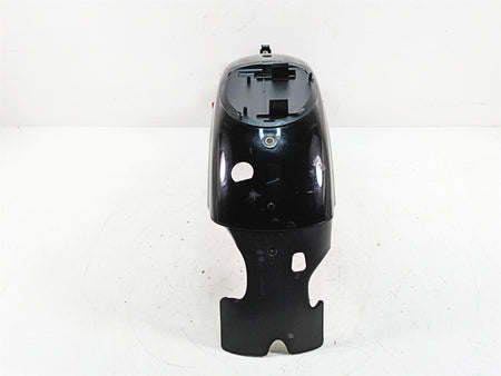 2007 Harley Sportster XL1200 C Rear Fender Vivid Black Silver Stripe 59847-10 {{ shop.shopifyCountryName }} - Mototech271