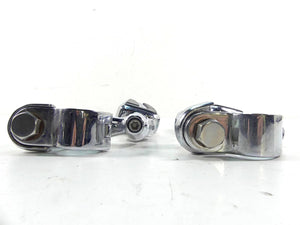 2007 Harley Touring FLHRSE CVO Road King Airflow Chrome Highway Peg Set 50500435
