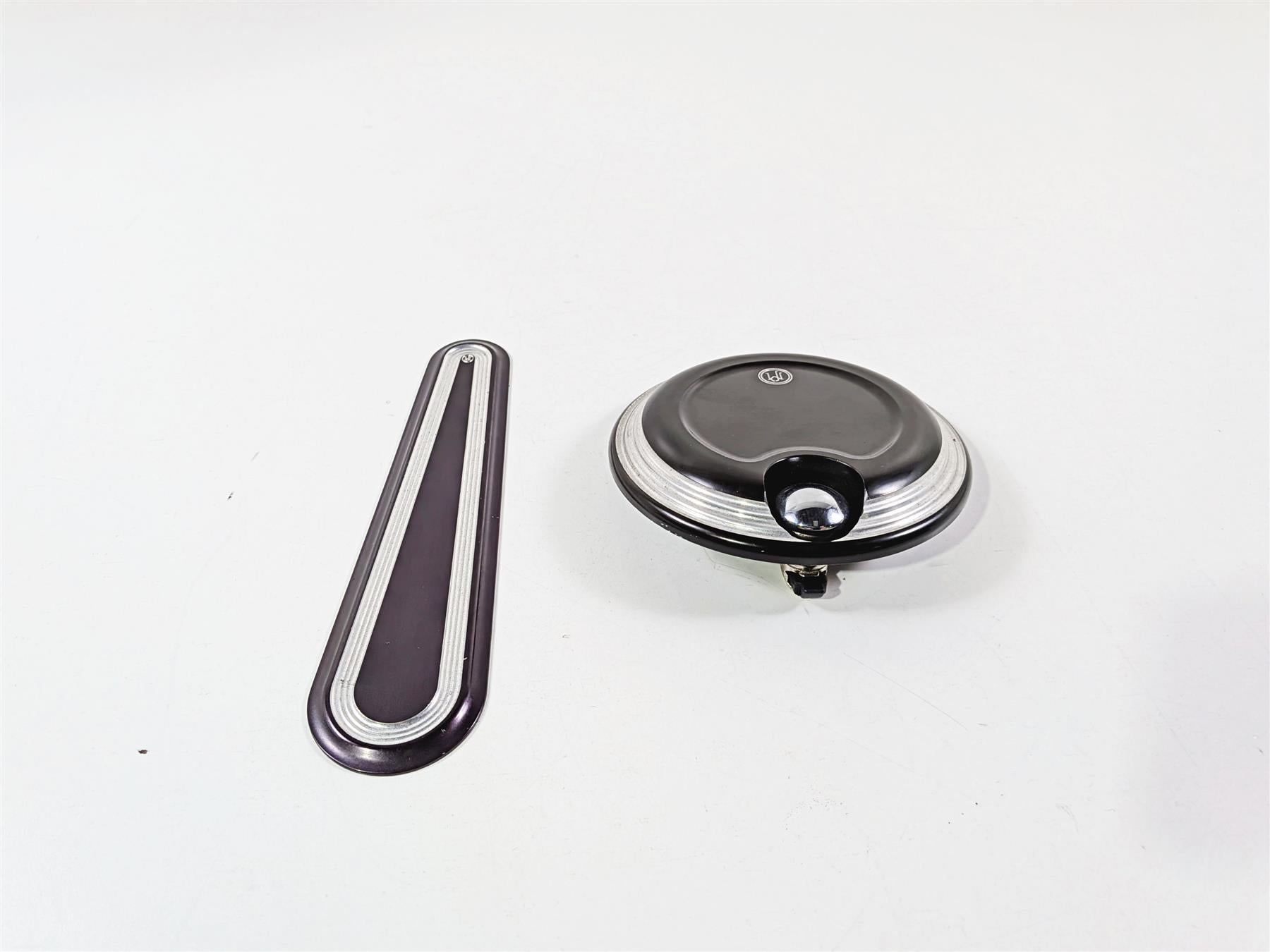 2017 Harley Touring FLHXS Street Glide Performance Machine Tank Cover Fuel Door {{ shop.shopifyCountryName }} - Mototech271