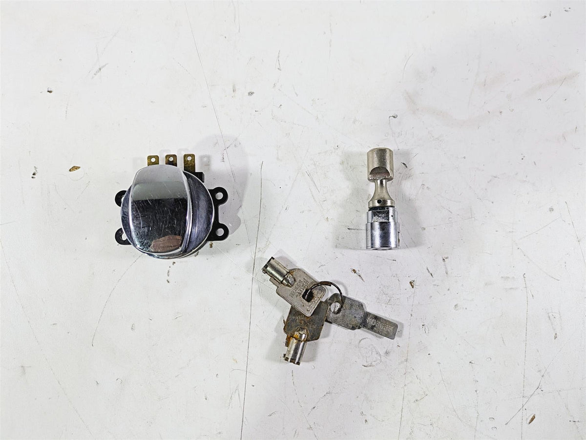 2003 Harley Softail FXSTDI Deuce 100th Ignition Switch Key Lock Set 71450-04 {{ shop.shopifyCountryName }} - Mototech271