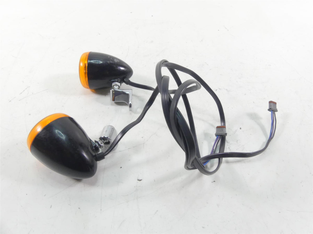 2017 Harley FLS Softail Slim Front Blinker Turn Signal Set - Read 67800523 {{ shop.shopifyCountryName }} - Mototech271