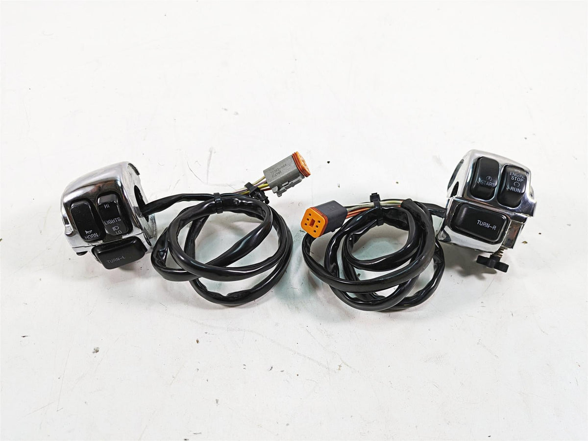 1999 Harley Dyna FXDL Low Rider Right Left Chrome Hand Control Switch 71684-06A {{ shop.shopifyCountryName }} - Mototech271