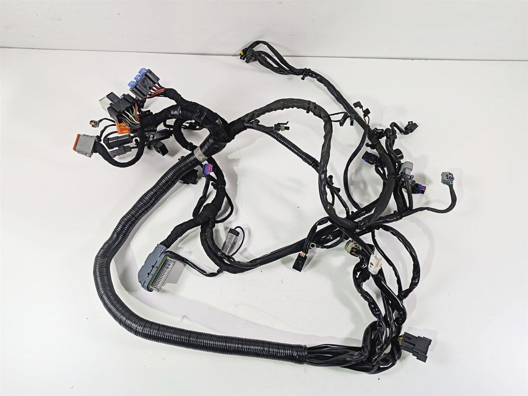 2009 Harley FXDC Dyna Super Glide Wiring Harness Loom 69602-08 {{ shop.shopifyCountryName }} - Mototech271