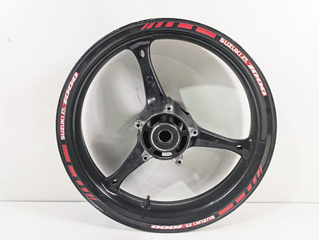 2006 Suzuki GSXR1000 K6 Front Wheel Rim 17x3.5 - READ - 54111-41G10-019 {{ shop.shopifyCountryName }} - Mototech271