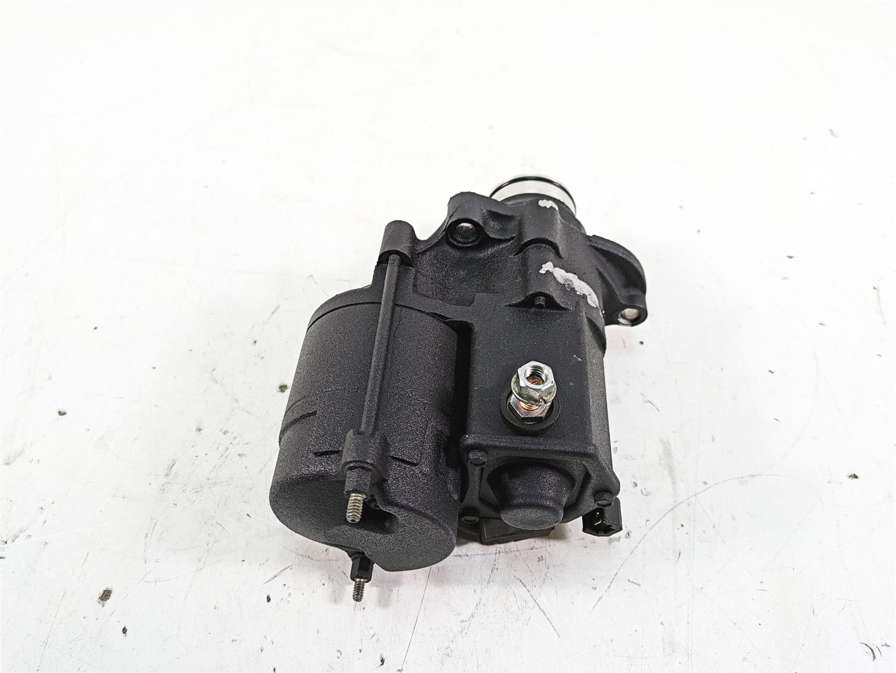 2009 Harley FXCWC Softail Rocker C Engine Starter Motor 31618-06A {{ shop.shopifyCountryName }} - Mototech271
