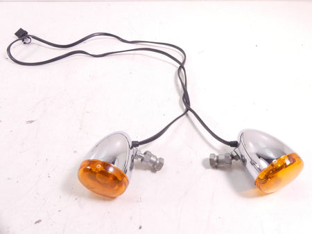 2009 Harley VRSCAW V-Rod Front Left Right Blinker Turn Signal Set 68972-00 {{ shop.shopifyCountryName }} - Mototech271