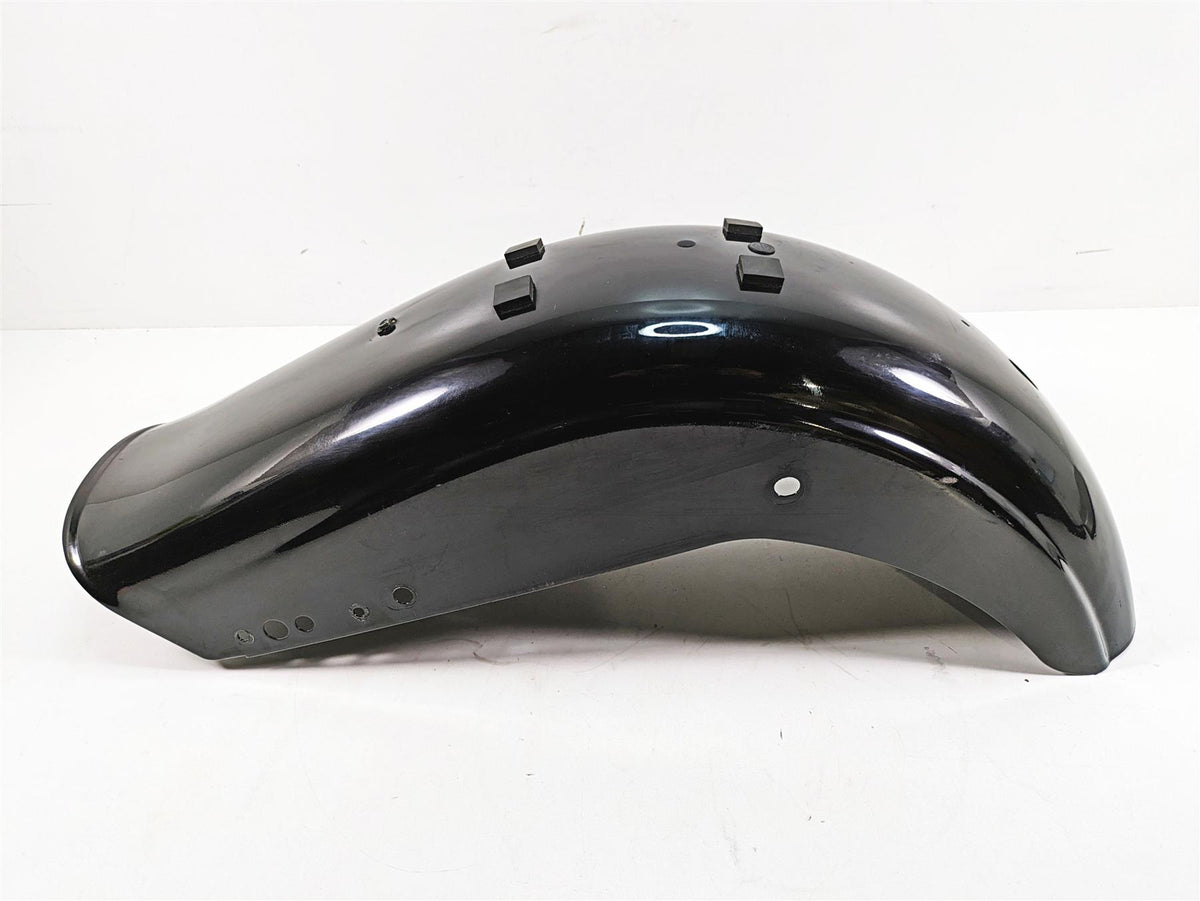 2009 Harley FXDF Dyna Fat Bob Rear Fender Mud Guard Vivid Black 60218-08 {{ shop.shopifyCountryName }} - Mototech271