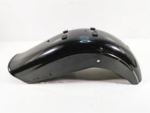 Load image into Gallery viewer, 2009 Harley FXDF Dyna Fat Bob Rear Fender Mud Guard Vivid Black 60218-08
