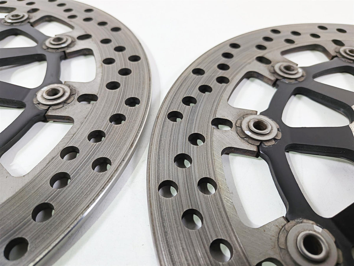 2009 Ducati Hypermotard 1100 S Front Brake Rotor Disc Set 4.34mm 49240921A-Mototech271