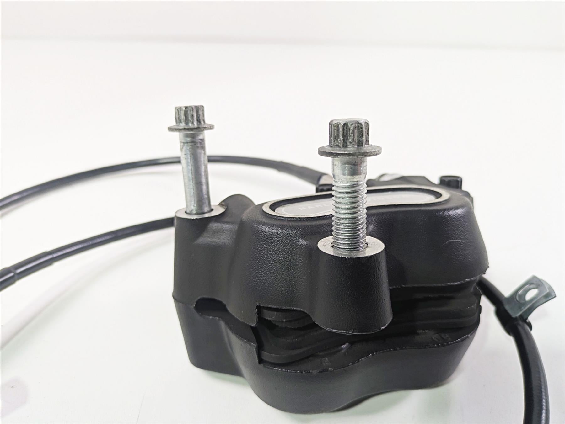 2009 Harley FXDC Dyna Super Glide Front Brake Caliper + Line 44046-08 {{ shop.shopifyCountryName }} - Mototech271