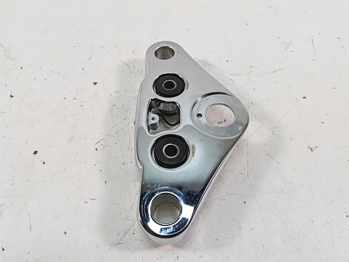 2009 Harley FXCWC Softail Rocker C Upper Triple Tree Steering Clamp 46637-08 {{ shop.shopifyCountryName }} - Mototech271