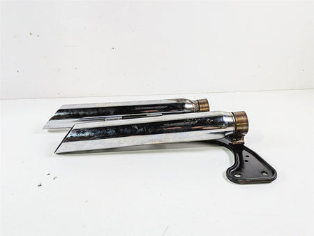 2012 Harley Softail FLSTF Fat Boy Python Slash Cut Slip On Muffler {{ shop.shopifyCountryName }} - Mototech271