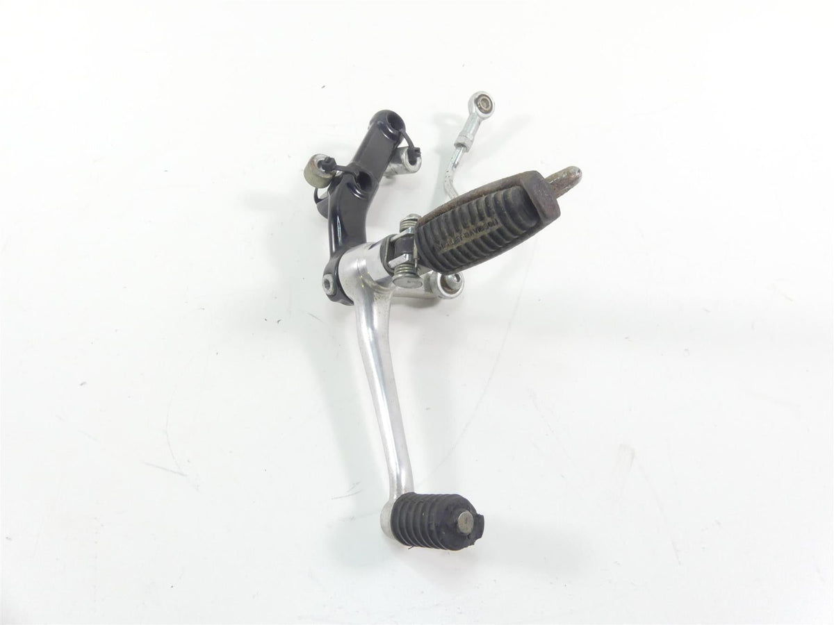 2006 Harley VRSCD Night Rod Left Front Footpeg + Shift Lever & Links 51091-06BK {{ shop.shopifyCountryName }} - Mototech271