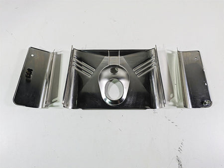 2003 Harley FLSTC Softail Heritage 100th Complete Headlight Cover Set 67808-86 {{ shop.shopifyCountryName }} - Mototech271