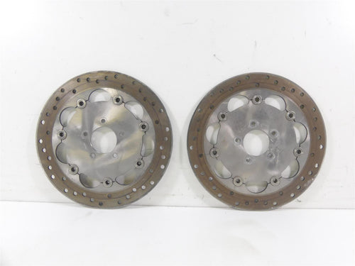 2014 Harley Dyna FXDF Fat Bob Front Brake Rotor Disc Set 46717-10 | Mototech271